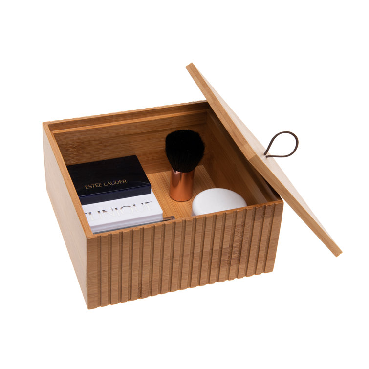 Bathroom Storage Box Bamboo Everything Bathroom